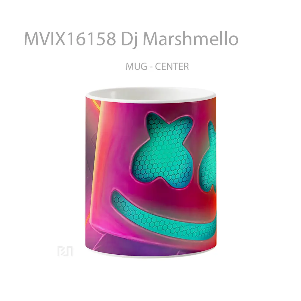 Mug Dj Marshmello Full Wrap Lanscape