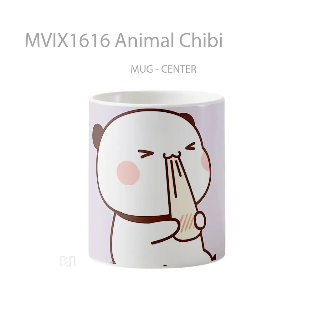 Mug Animal Chibi Full Wrap Lanscape
