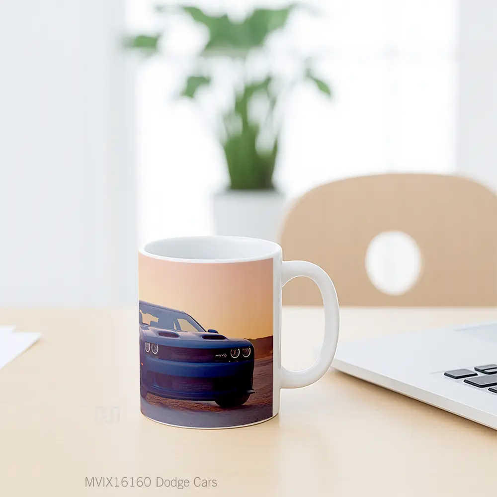 Mug Dodge Cars Full Wrap Lanscape - All-side / Desain