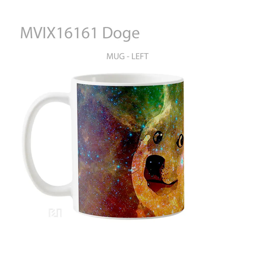 Mug Doge Full Wrap Lanscape - All-side / Desain