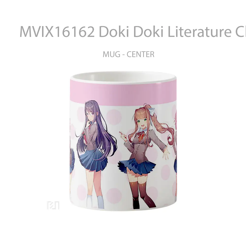 Mug Doki Doki Literature Club Full Wrap Lanscape