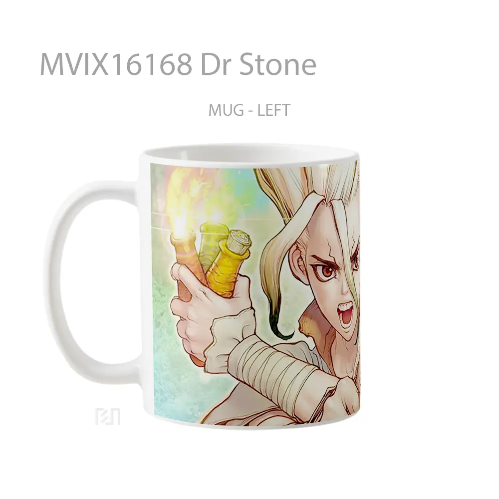 Mug Dr Stone Full Wrap Lanscape - All-side / Desain