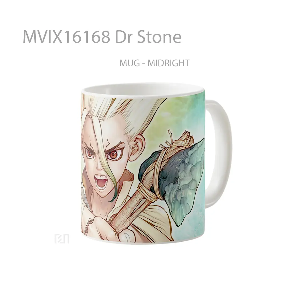 Mug Dr Stone Full Wrap Lanscape - All-side / Desain