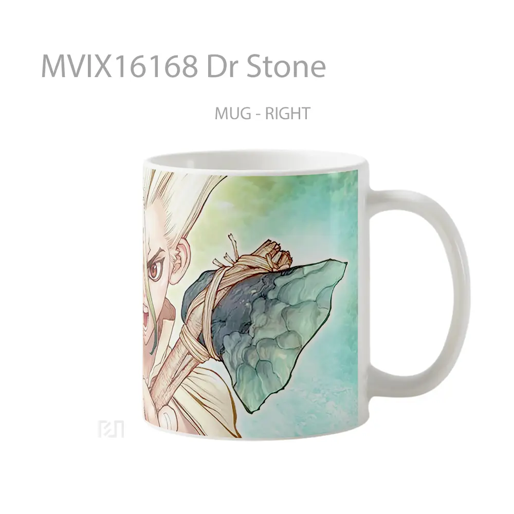 Mug Dr Stone Full Wrap Lanscape - All-side / Desain