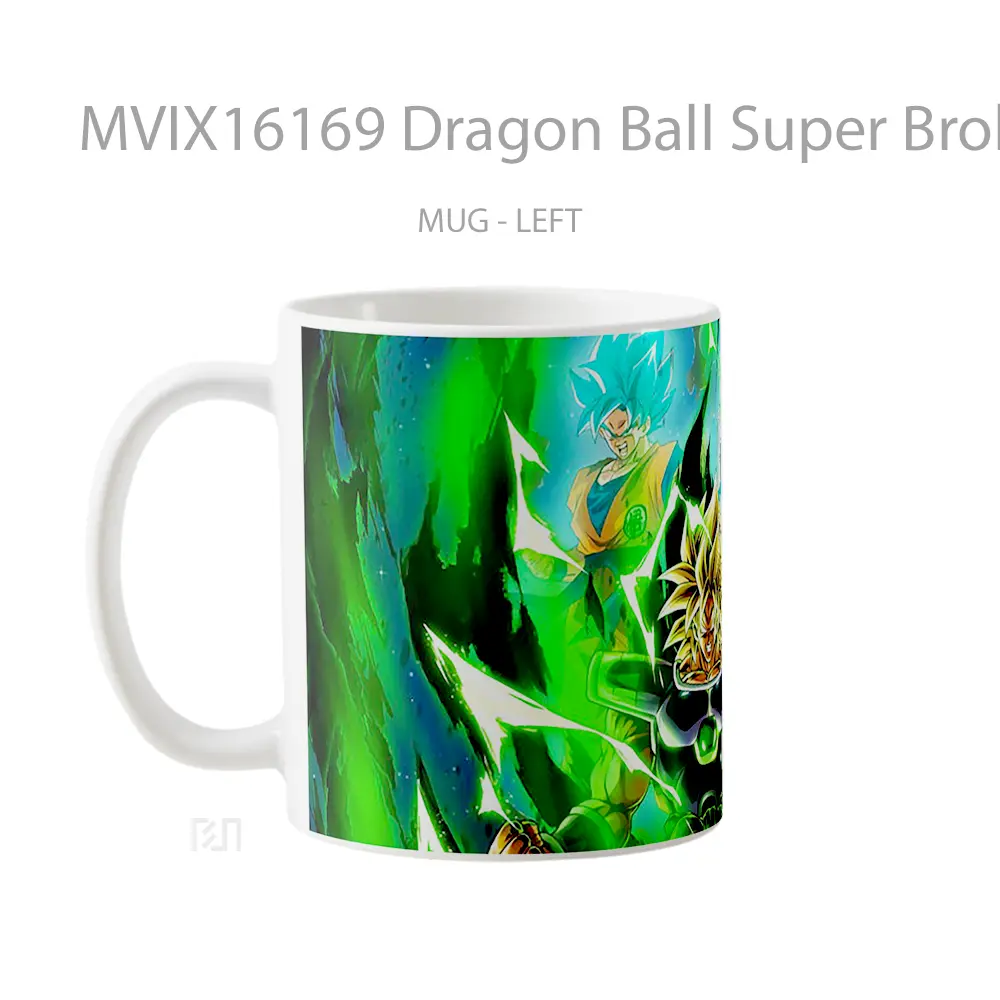 Mug Dragon Ball Super Broly Full Wrap Lanscape - All-side / Desain