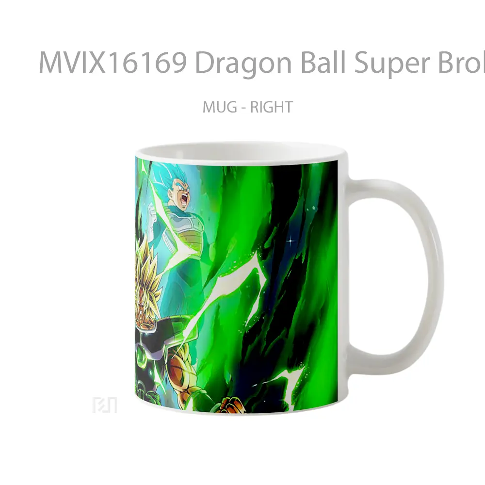 Mug Dragon Ball Super Broly Full Wrap Lanscape - All-side / Desain