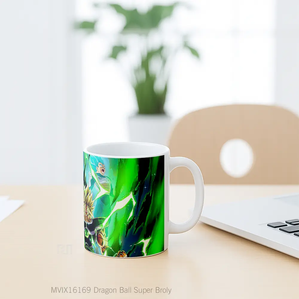 Mug Dragon Ball Super Broly Full Wrap Lanscape - All-side / Desain