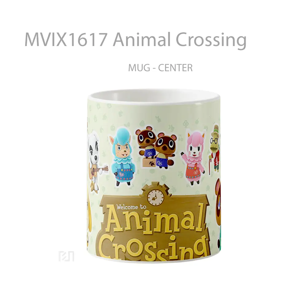 Mug Animal Crossing Full Wrap Lanscape