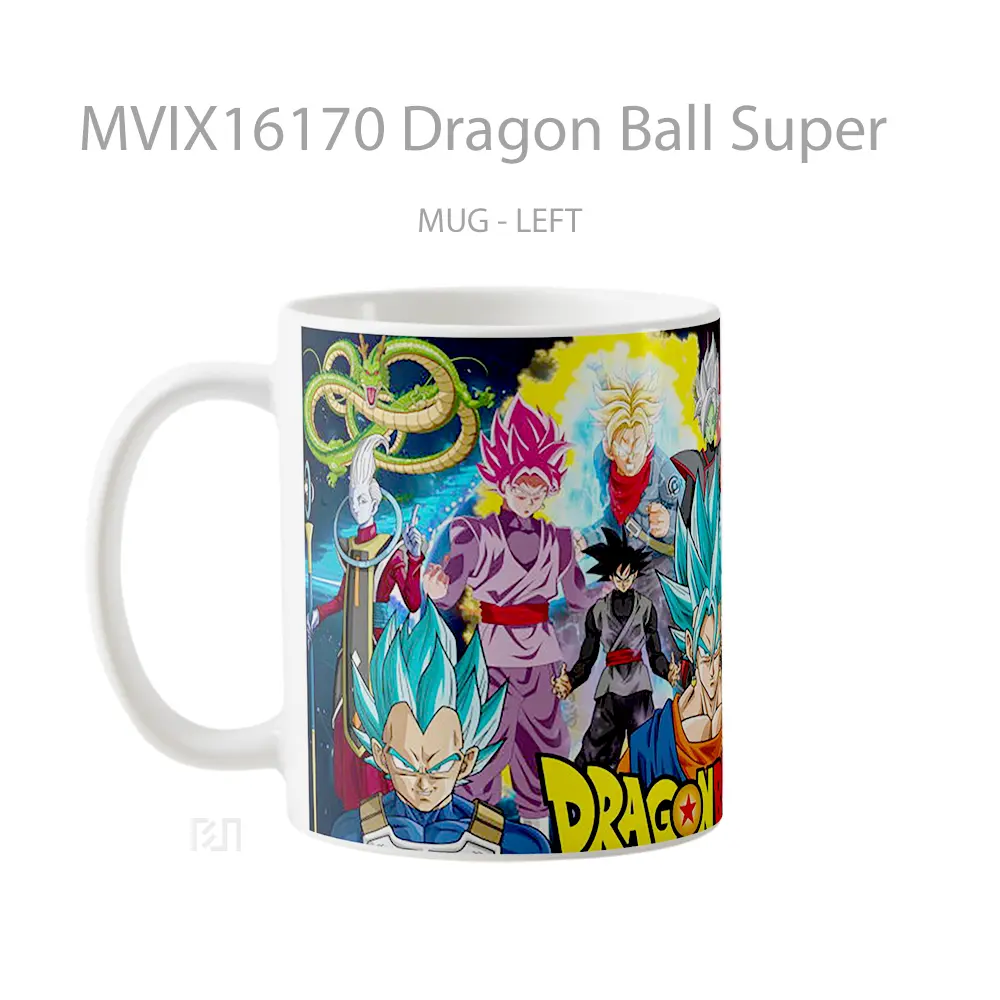 Mug Dragon Ball Super Full Wrap Lanscape - All-side / Desain