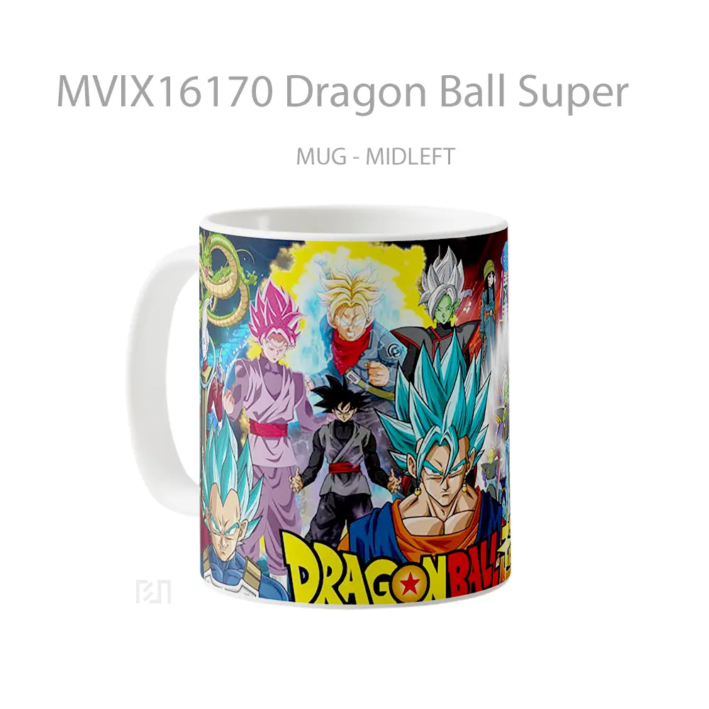 Mug Dragon Ball Super Full Wrap Lanscape - All-side / Desain