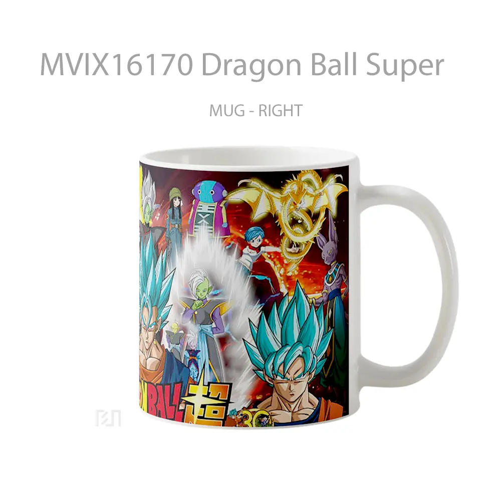 Mug Dragon Ball Super Full Wrap Lanscape - All-side / Desain