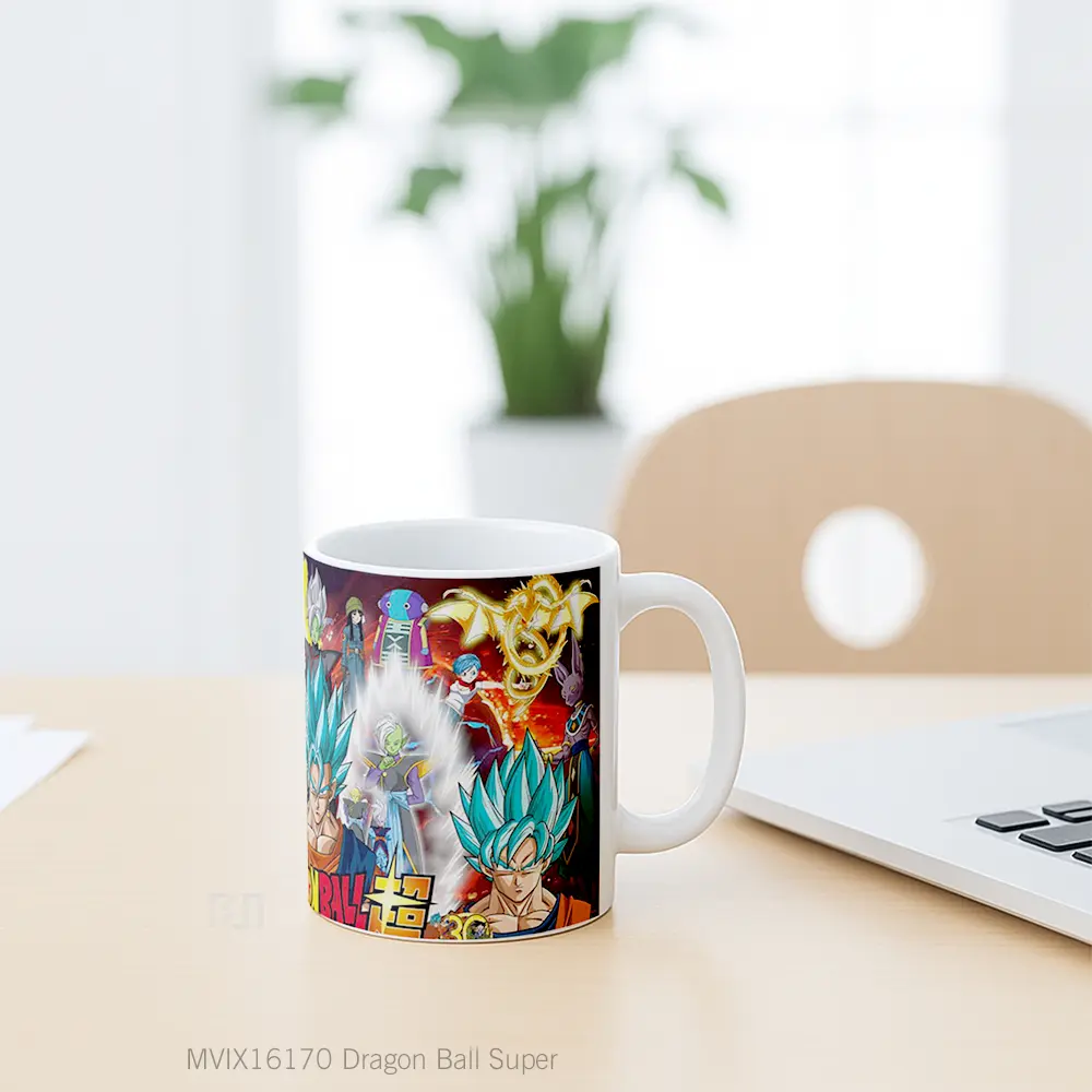 Mug Dragon Ball Super Full Wrap Lanscape - All-side / Desain