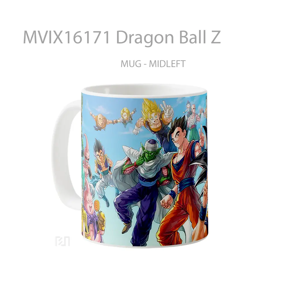 Mug Dragon Ball Z Full Wrap Lanscape - All-side / Desain