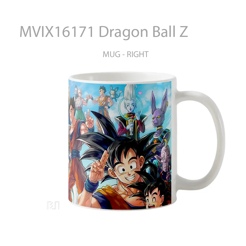 Mug Dragon Ball Z Full Wrap Lanscape - All-side / Desain