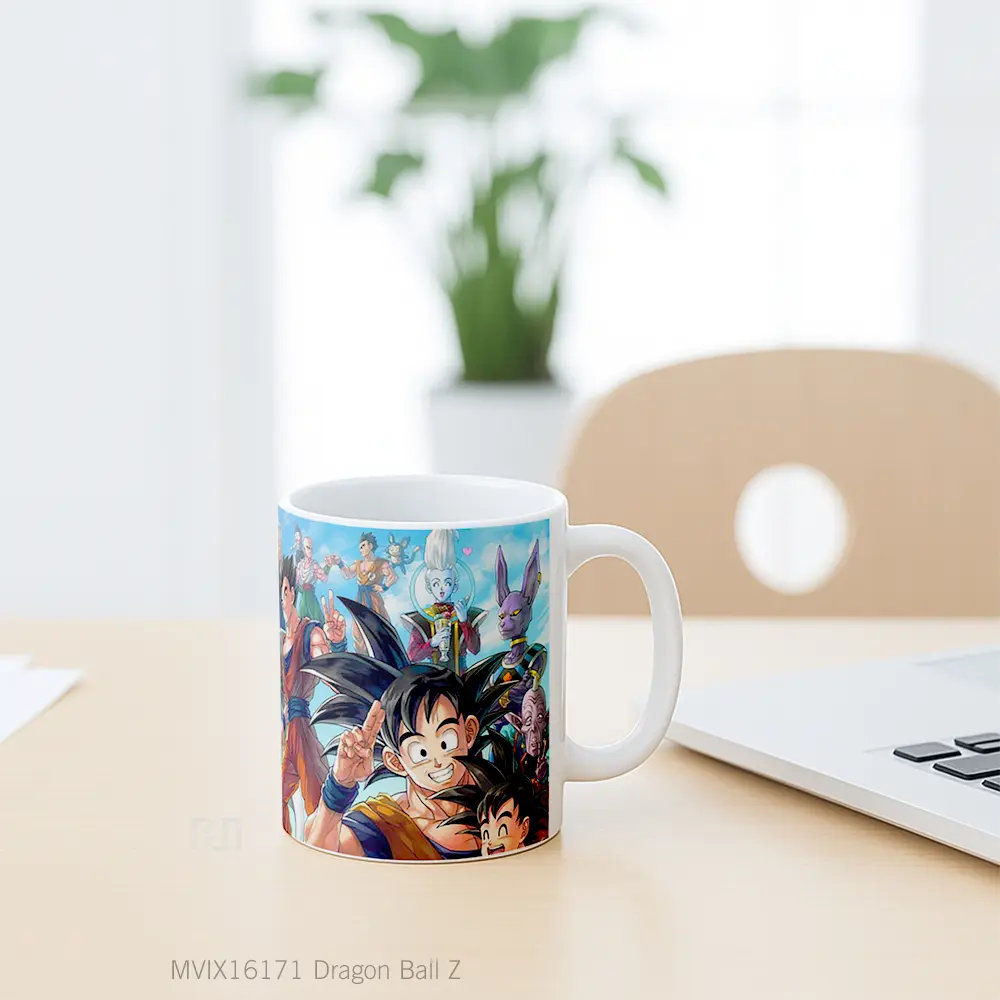 Mug Dragon Ball Z Full Wrap Lanscape - All-side / Desain