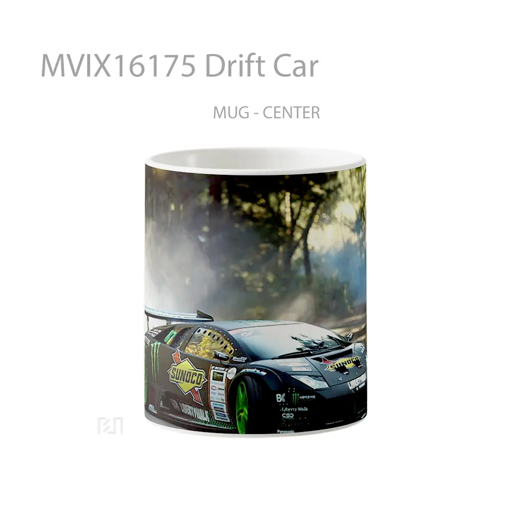 Mug Drift Car Full Wrap Lanscape