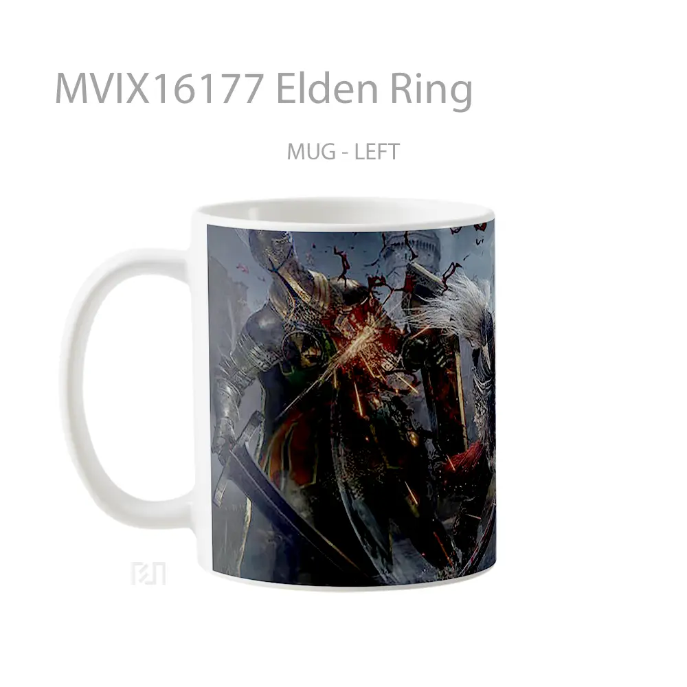 Mug Elden Ring Full Wrap Lanscape - All-side / Desain