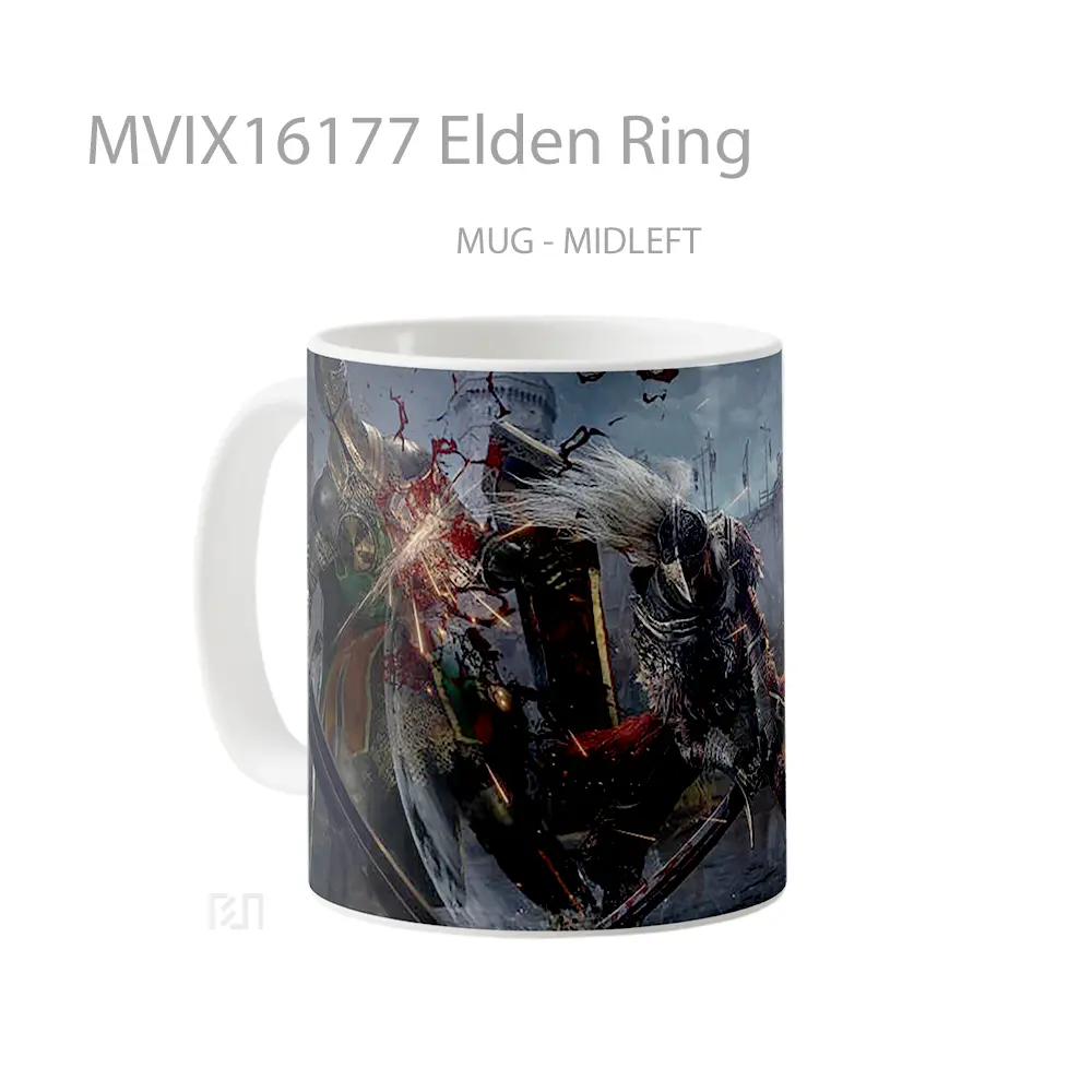 Mug Elden Ring Full Wrap Lanscape - All-side / Desain