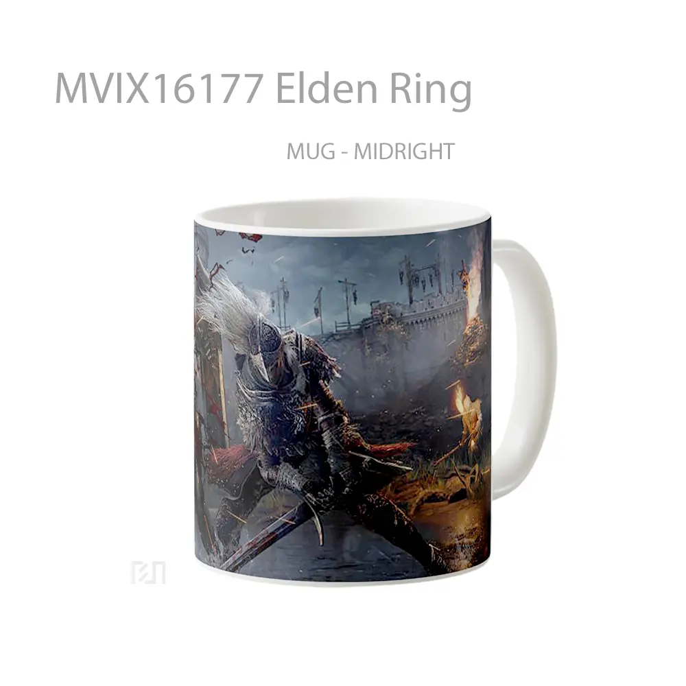 Mug Elden Ring Full Wrap Lanscape - All-side / Desain