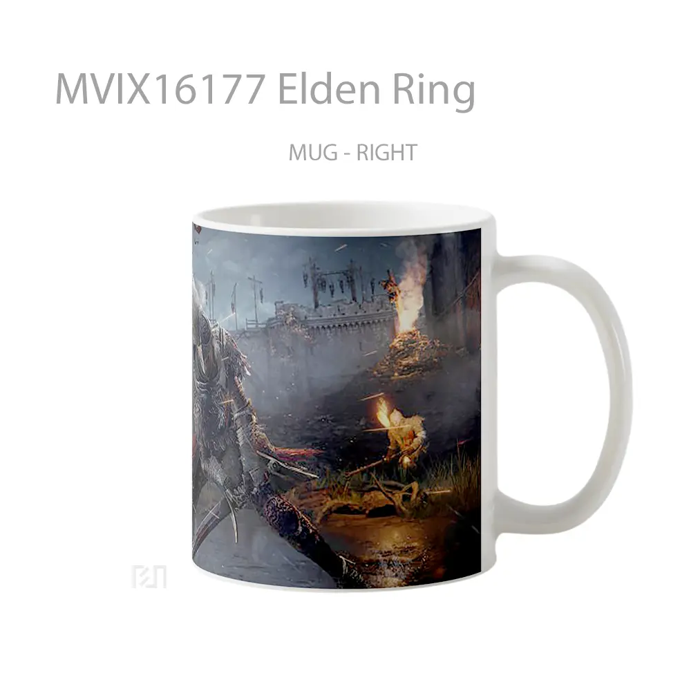Mug Elden Ring Full Wrap Lanscape - All-side / Desain