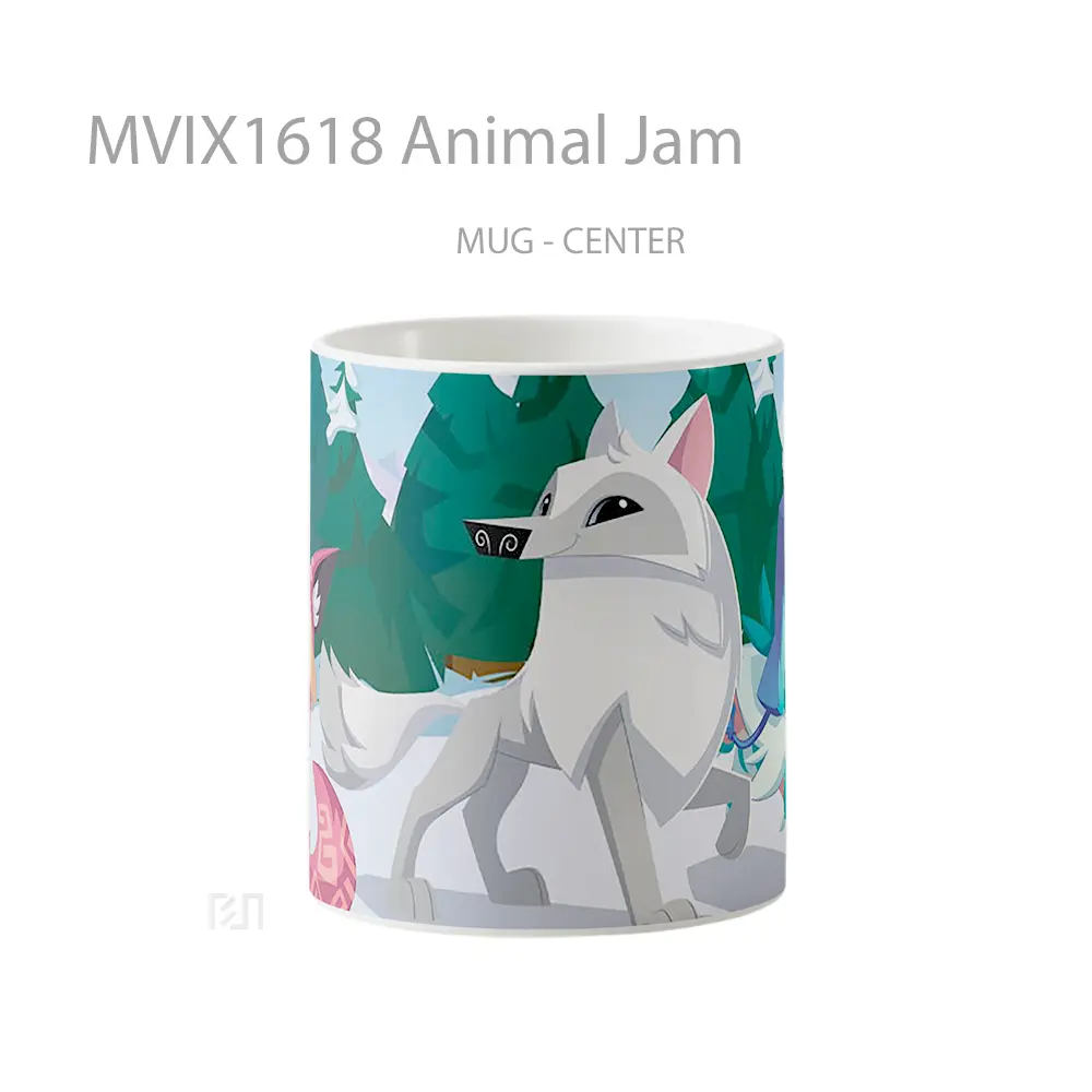 Mug Animal Jam Full Wrap Lanscape