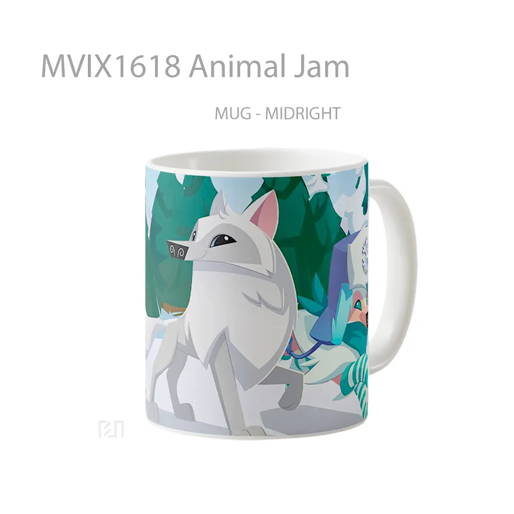 Mug Animal Jam Full Wrap Lanscape - All-side / Desain