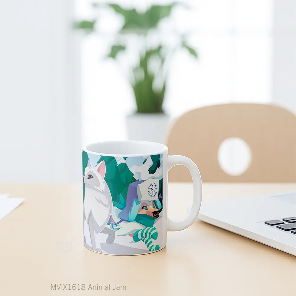 Mug Animal Jam Full Wrap Lanscape - All-side / Desain