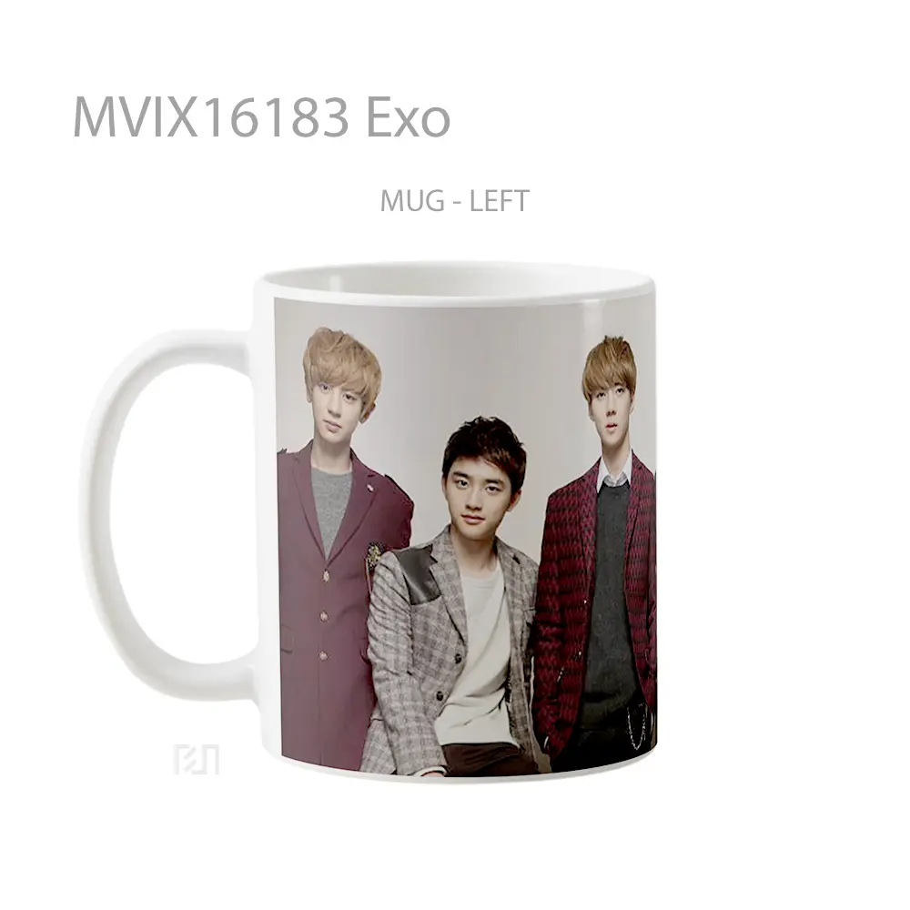 Mug Exo Full Wrap Lanscape - All-side / Desain