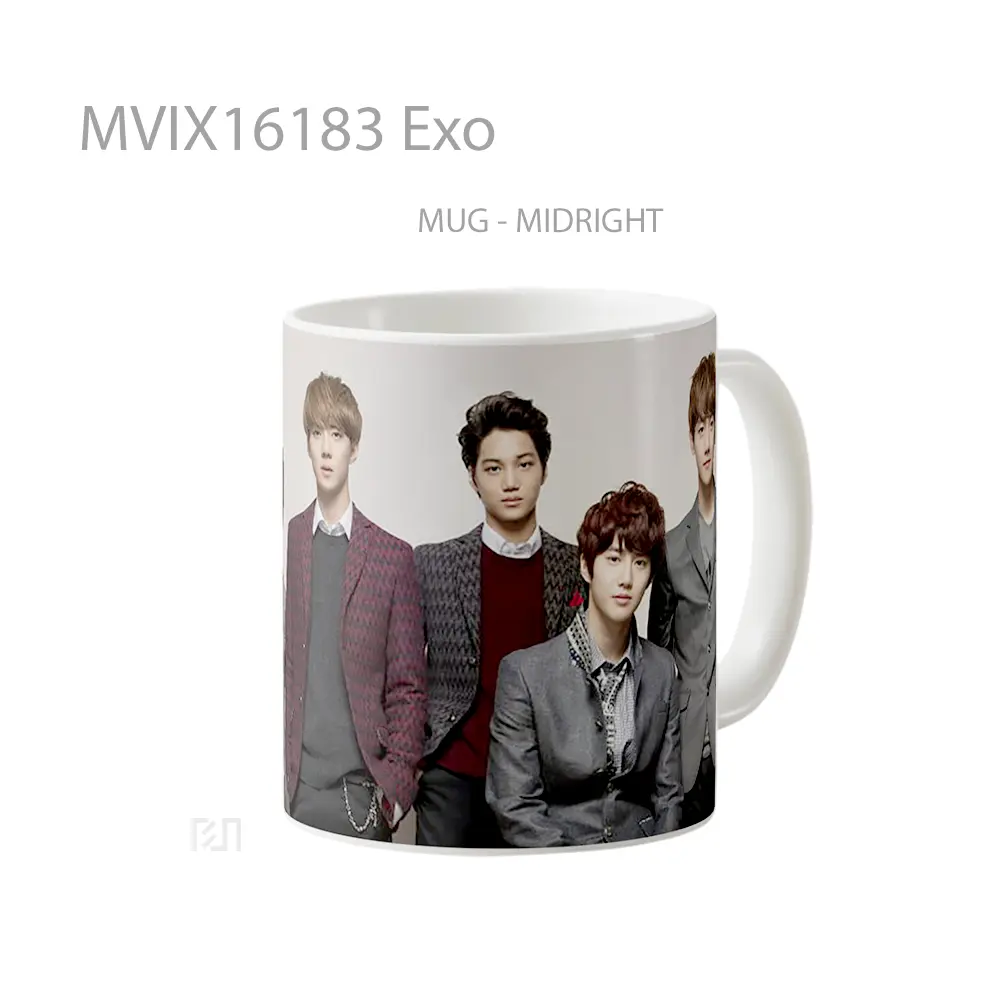 Mug Exo Full Wrap Lanscape - All-side / Desain
