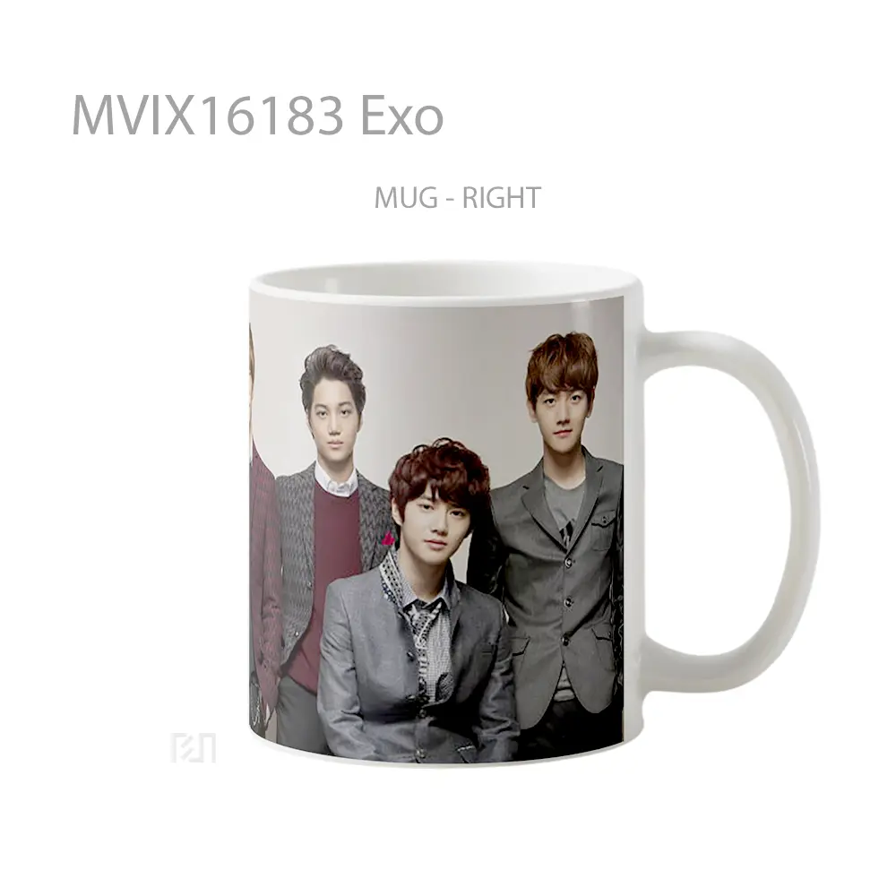 Mug Exo Full Wrap Lanscape - All-side / Desain