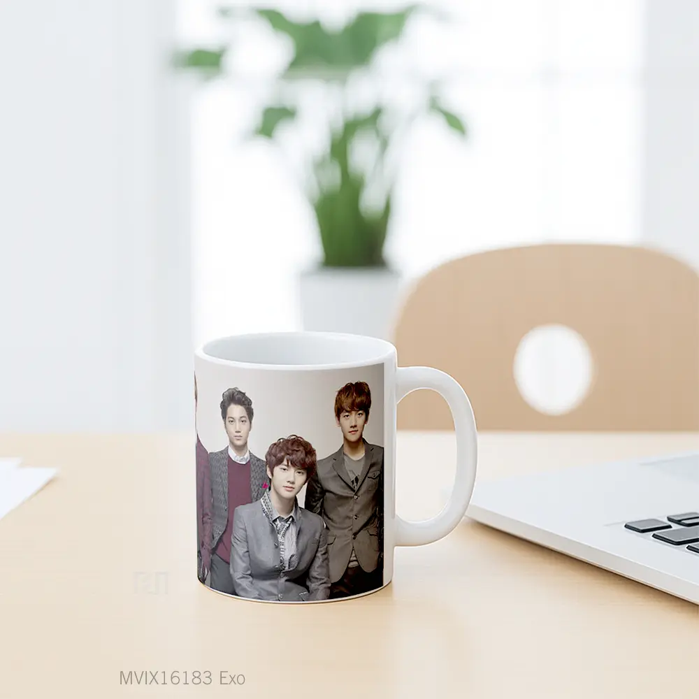 Mug Exo Full Wrap Lanscape - All-side / Desain