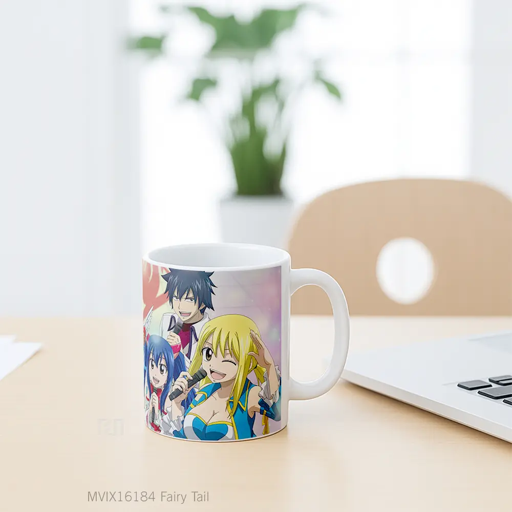 Mug Fairy Tail Full Wrap Lanscape - All-side / Desain