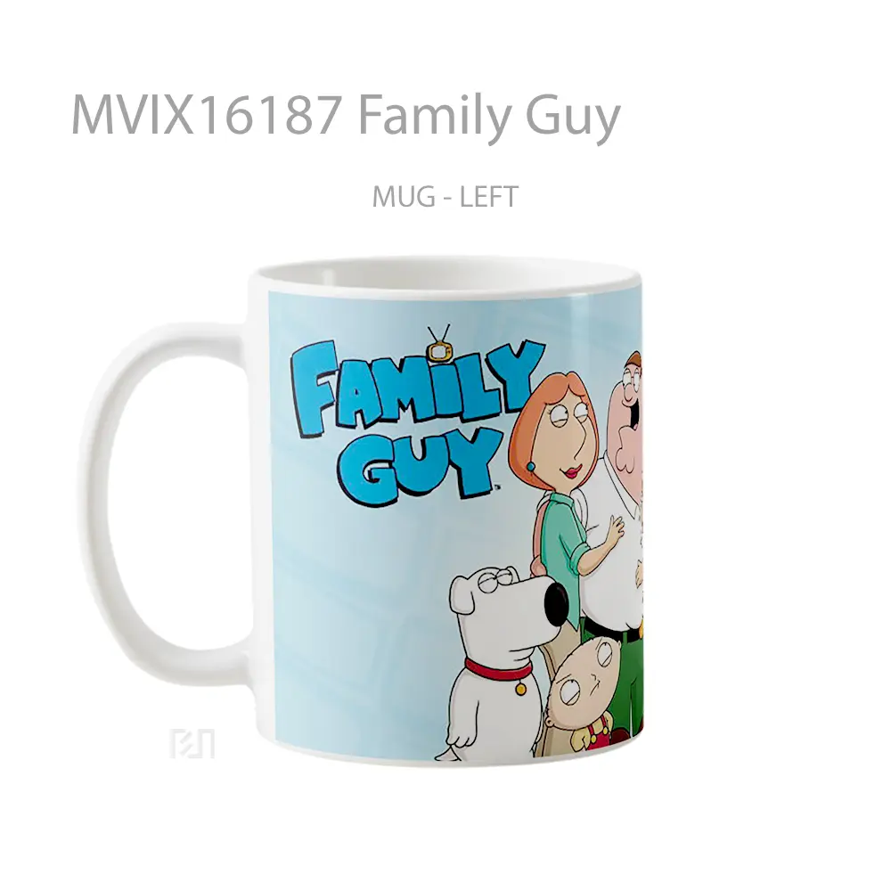 Mug Family Guy Full Wrap Lanscape - All-side / Desain
