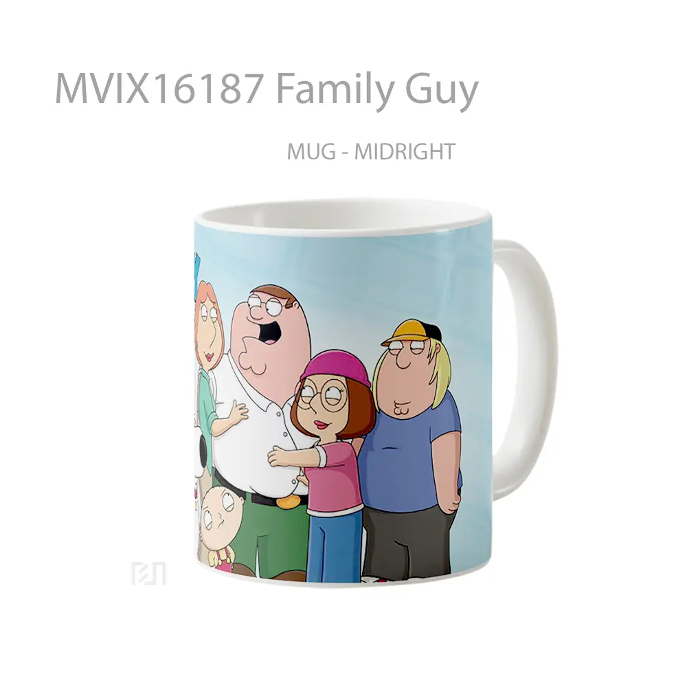 Mug Family Guy Full Wrap Lanscape - All-side / Desain