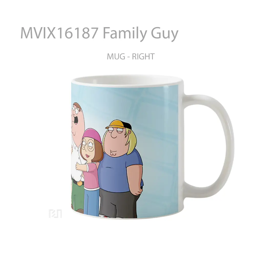 Mug Family Guy Full Wrap Lanscape - All-side / Desain