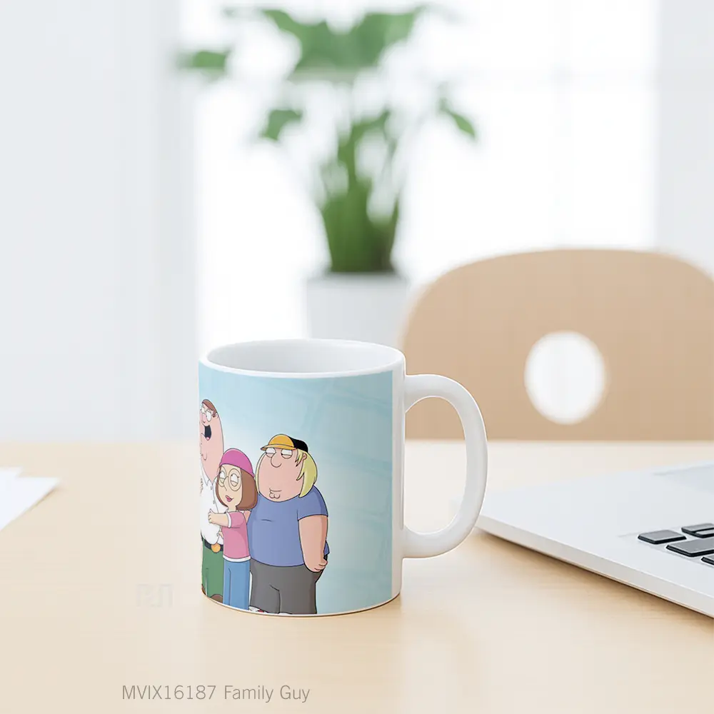 Mug Family Guy Full Wrap Lanscape - All-side / Desain