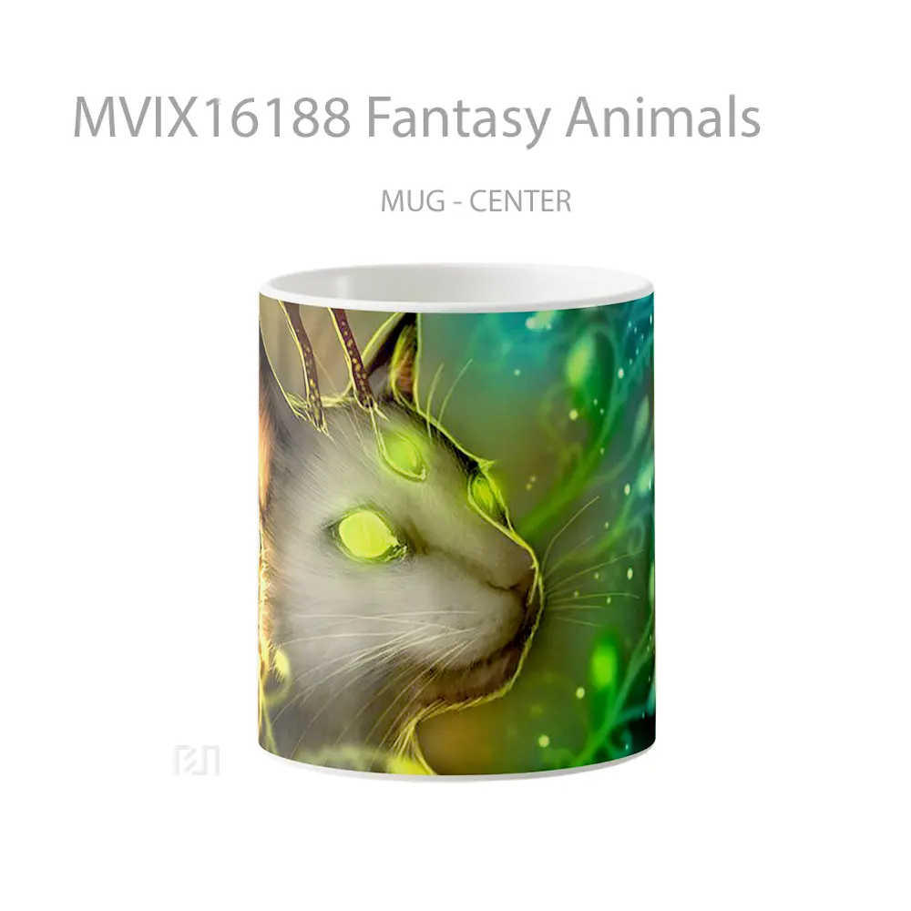 Mug Fantasy Animals Full Wrap Lanscape