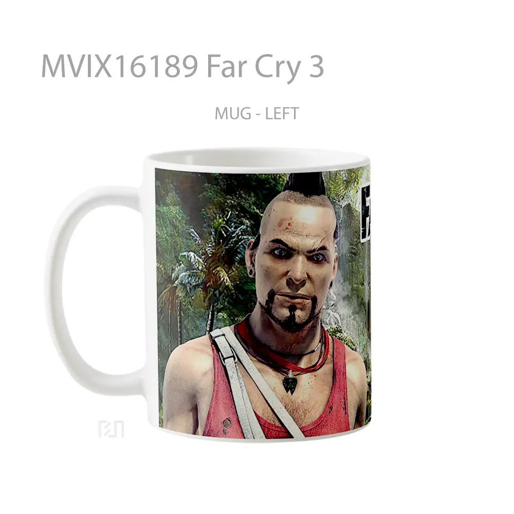 Mug Far Cry 3 Full Wrap Lanscape - All-side / Desain