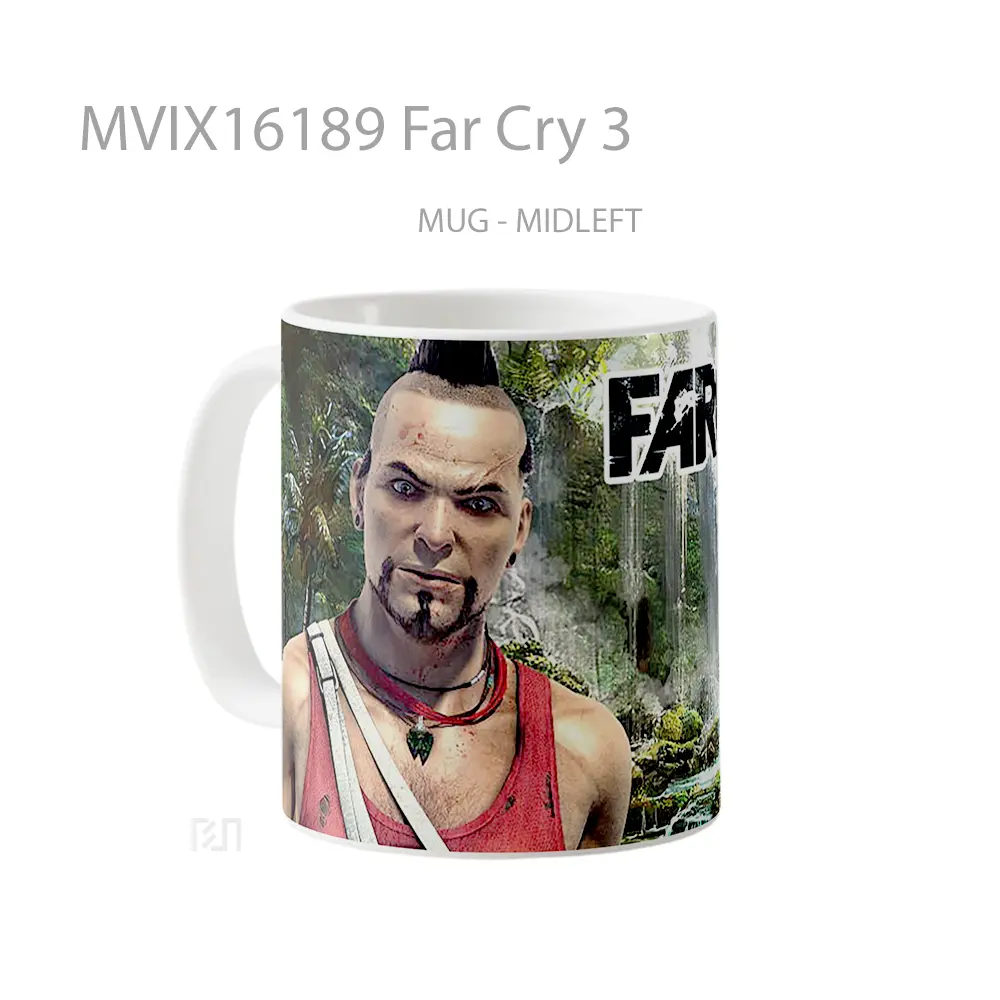 Mug Far Cry 3 Full Wrap Lanscape - All-side / Desain