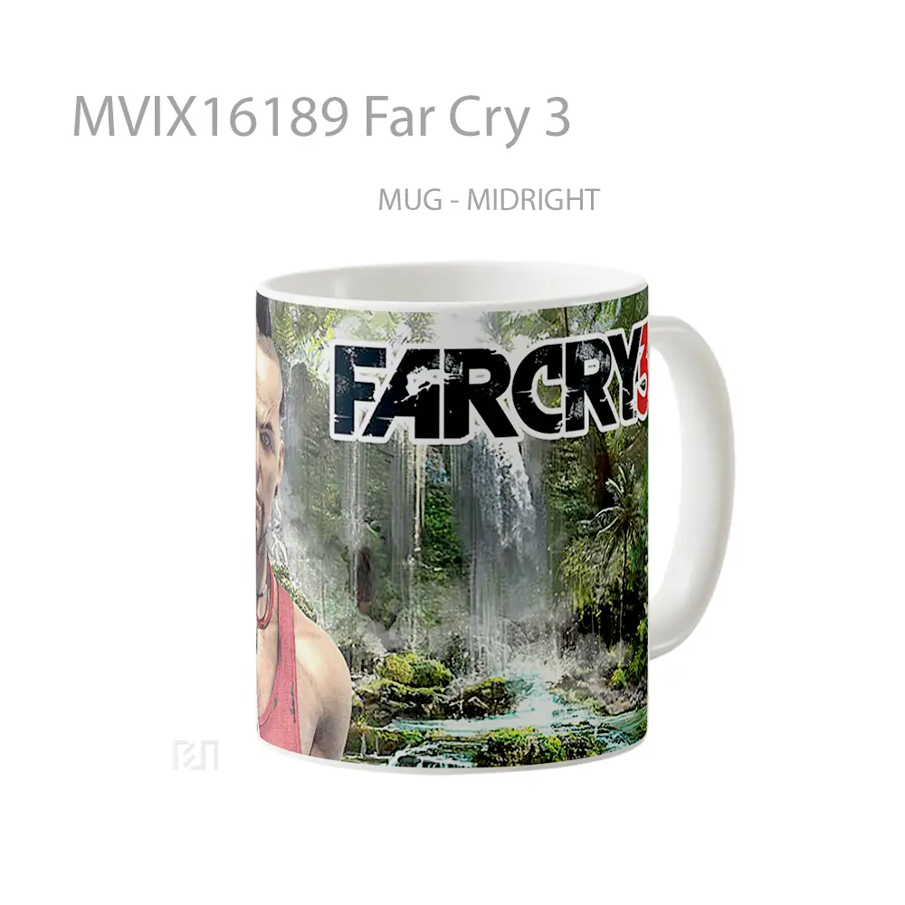 Mug Far Cry 3 Full Wrap Lanscape - All-side / Desain