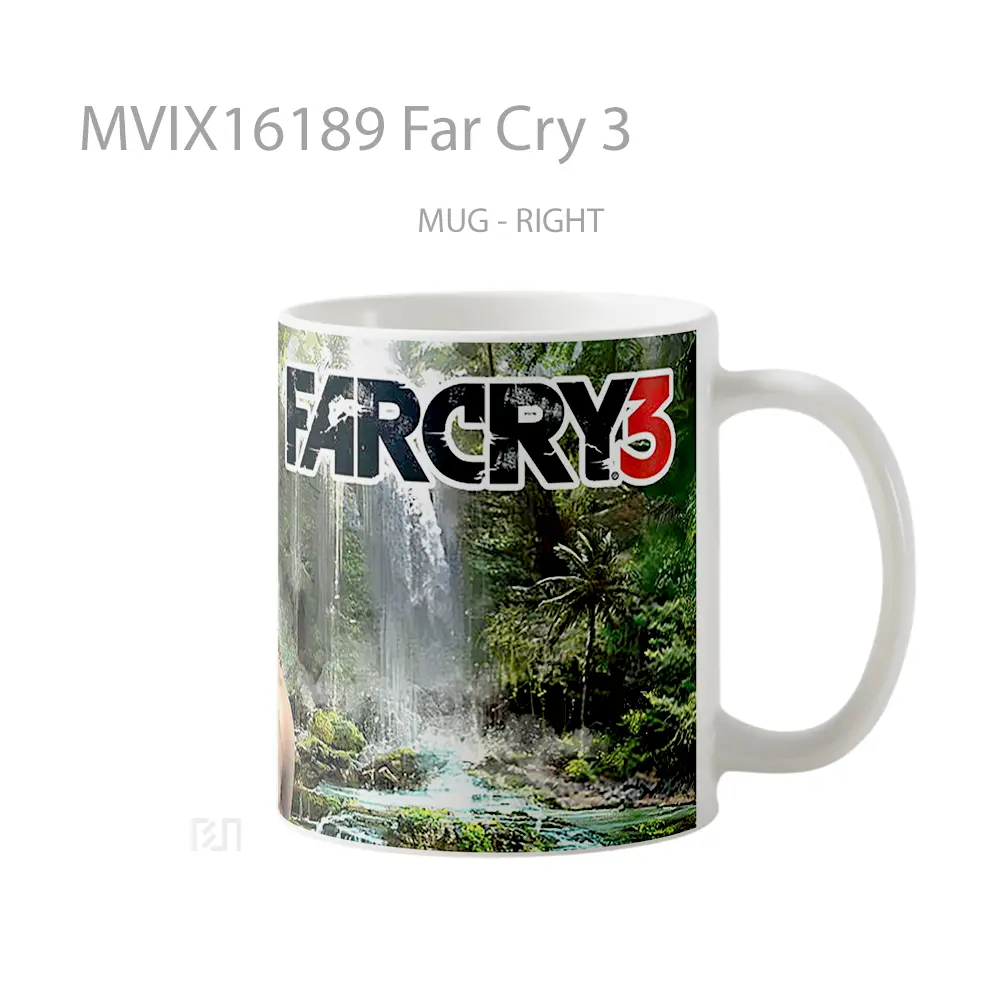 Mug Far Cry 3 Full Wrap Lanscape - All-side / Desain