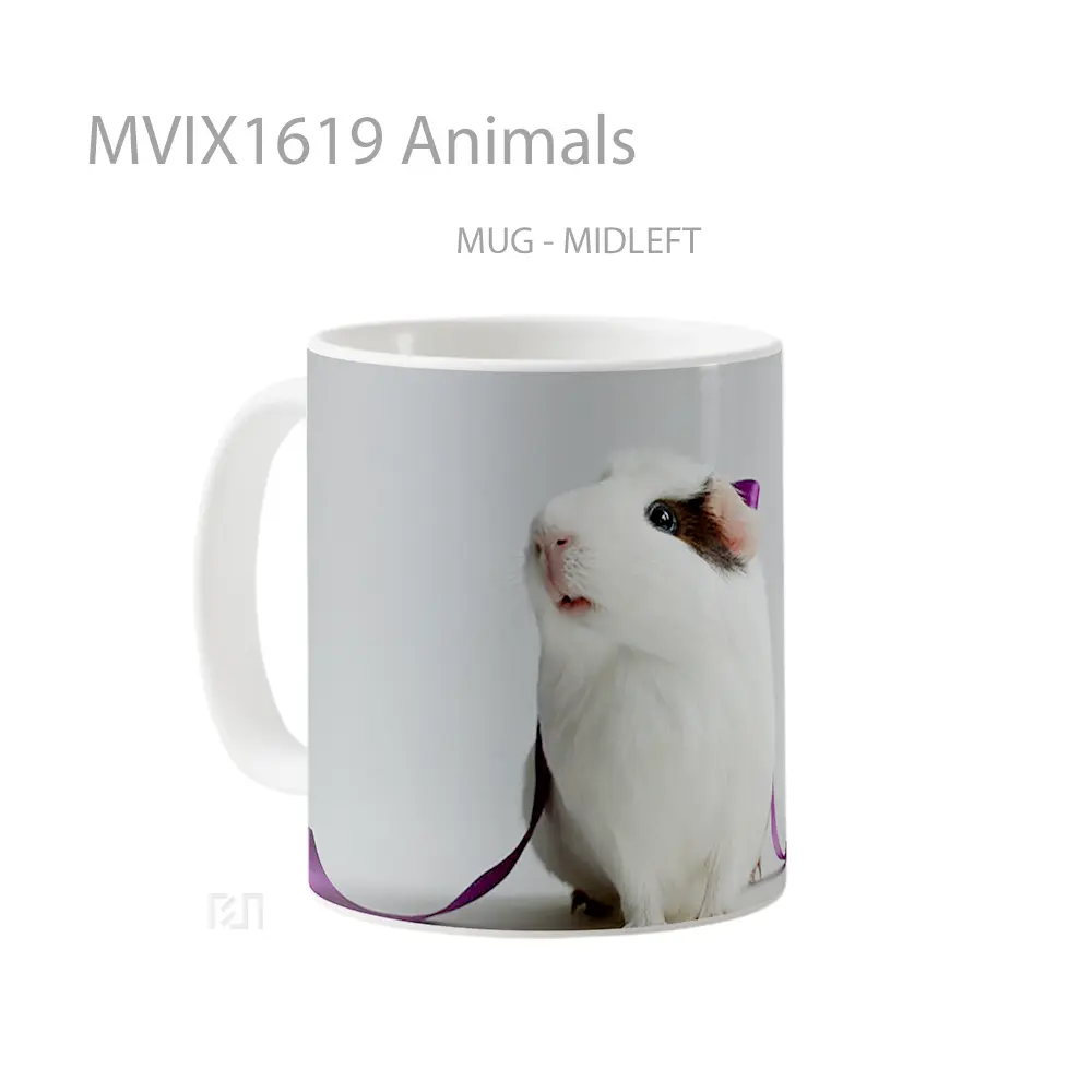 Mug Animals Full Wrap Lanscape - All-side / Desain
