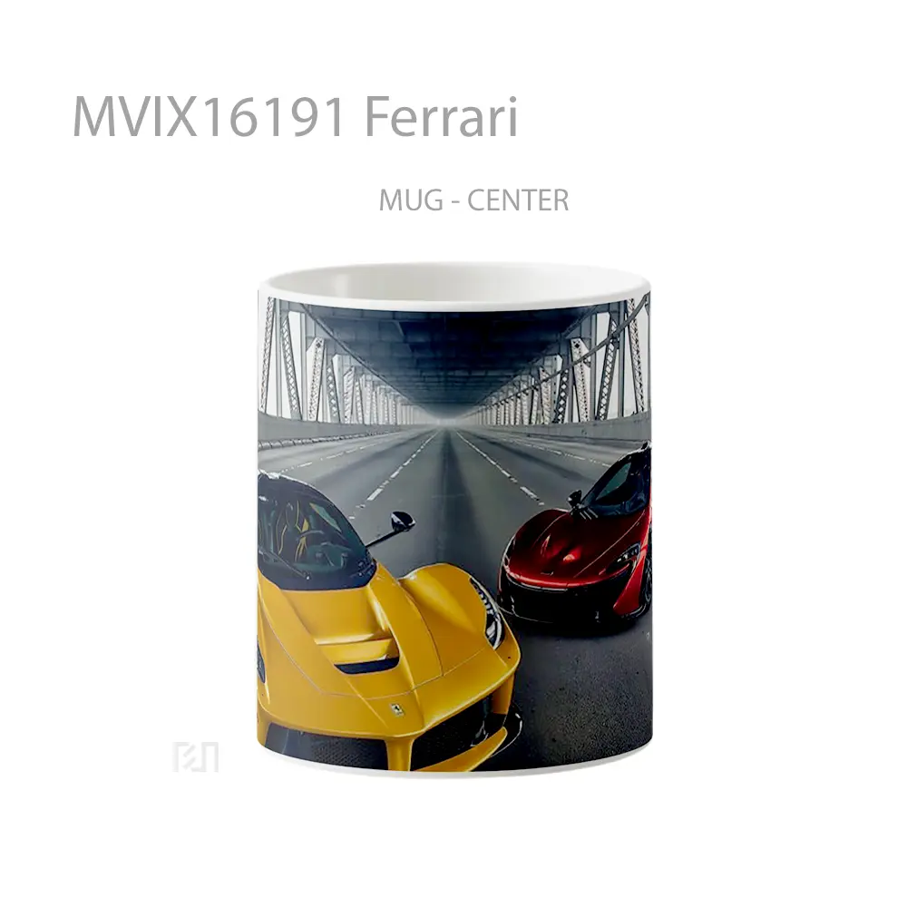 Mug Ferrari Full Wrap Lanscape