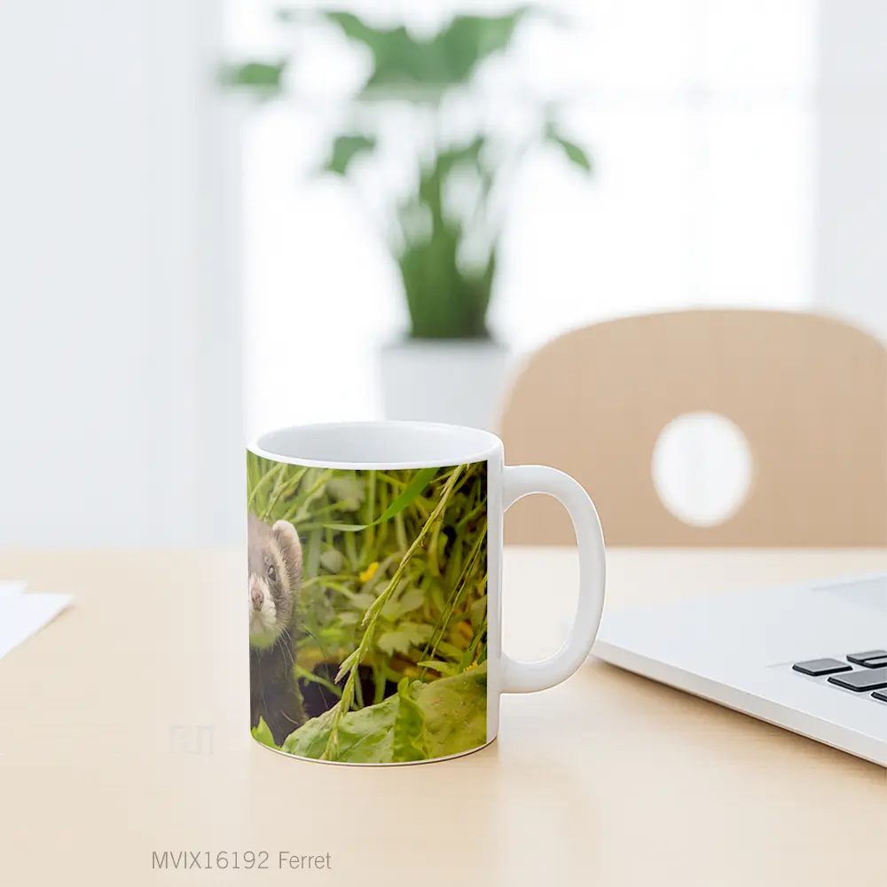 Mug Ferret Full Wrap Lanscape - All-side / Desain