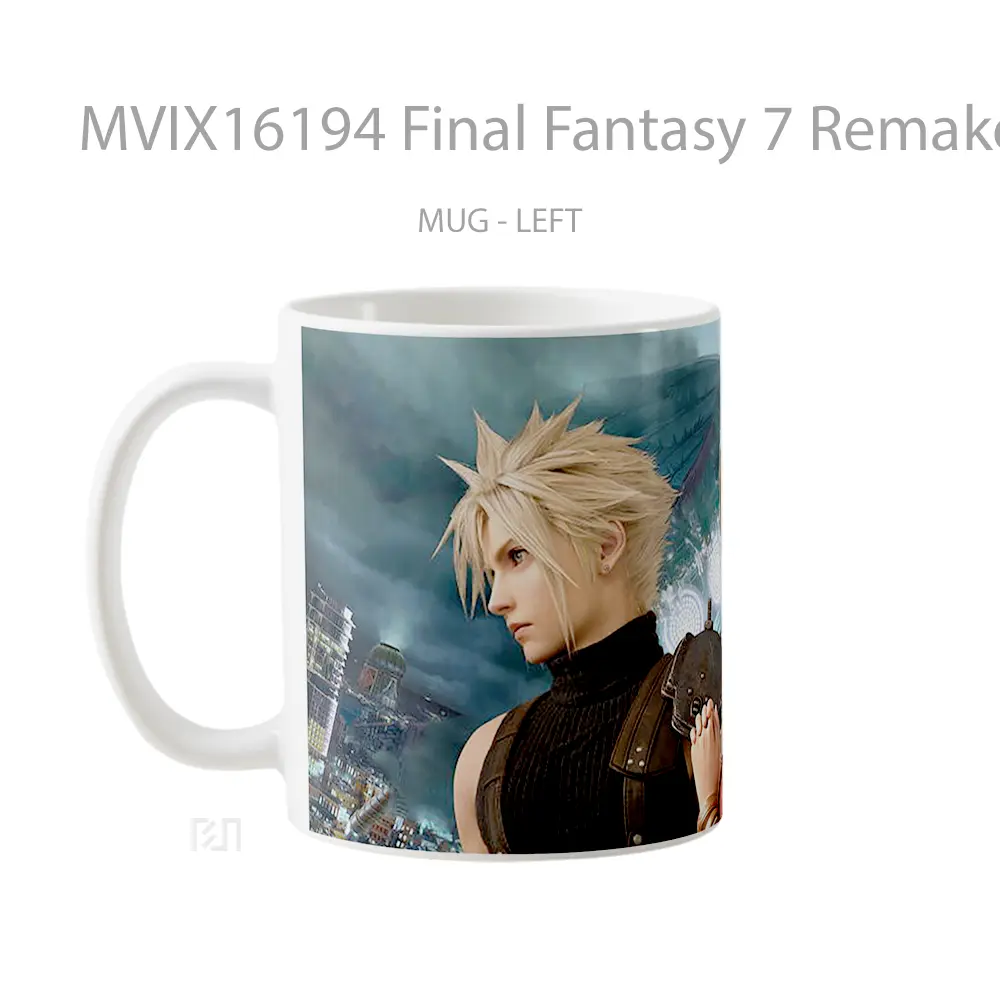 Mug Final Fantasy 7 Remake Full Wrap Lanscape - All-side / Desain