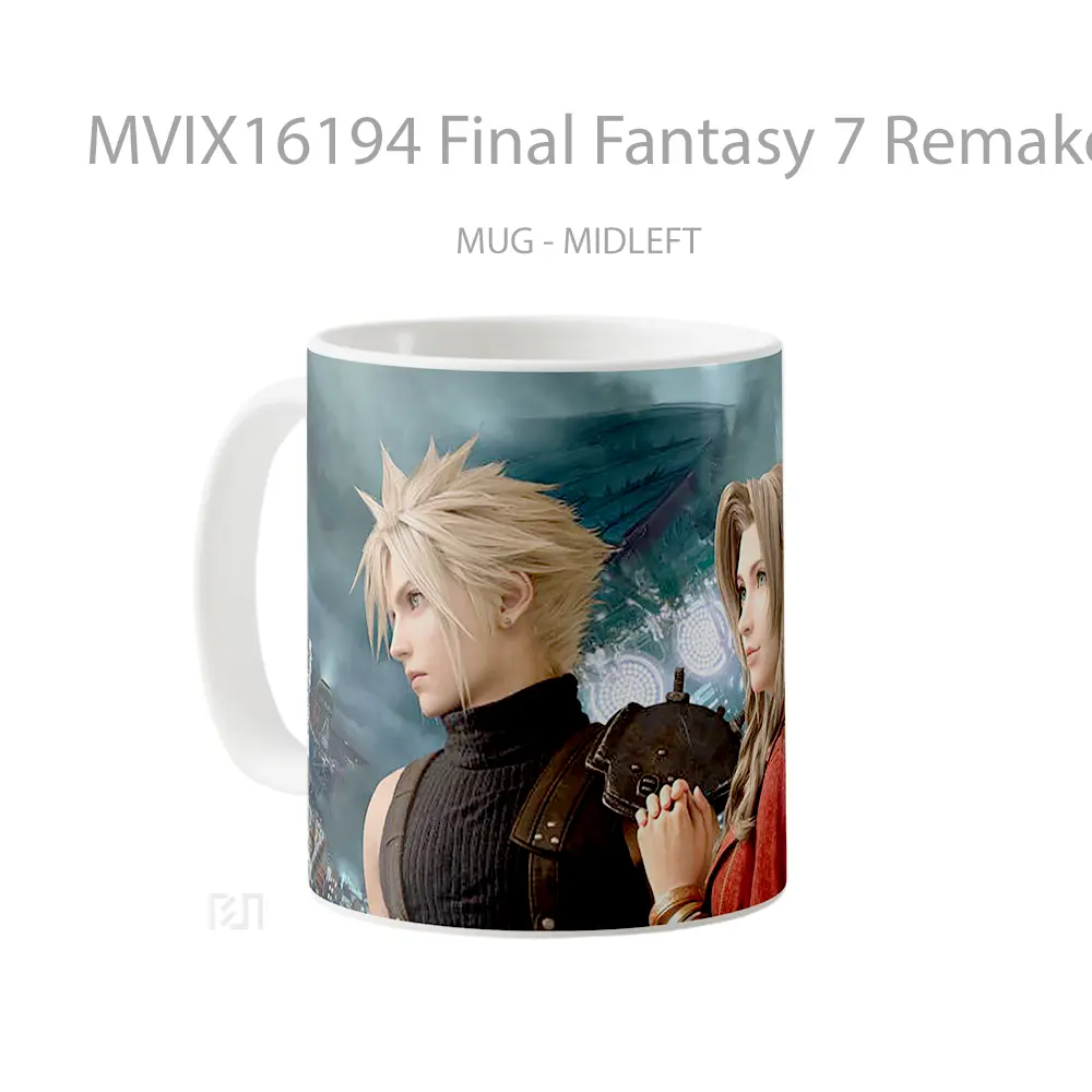 Mug Final Fantasy 7 Remake Full Wrap Lanscape - All-side / Desain
