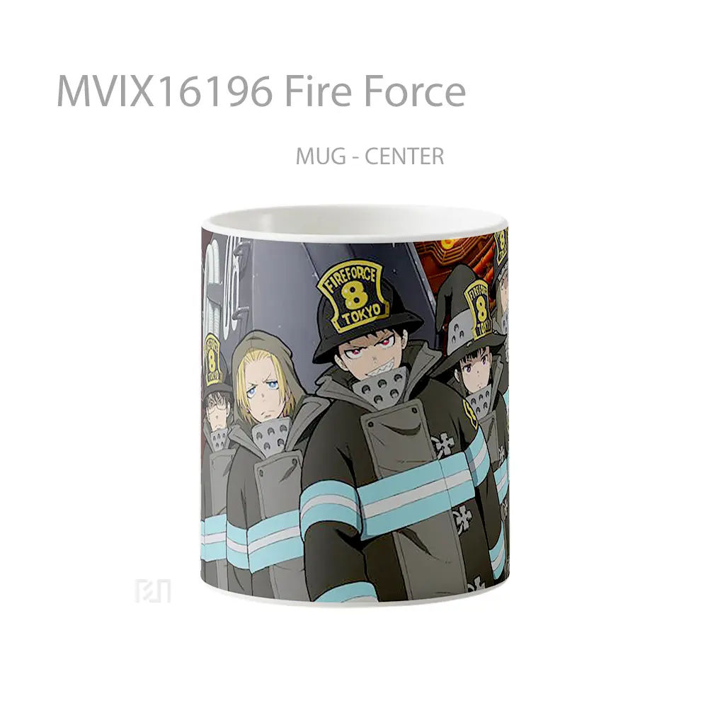 Mug Fire Force Full Wrap Lanscape