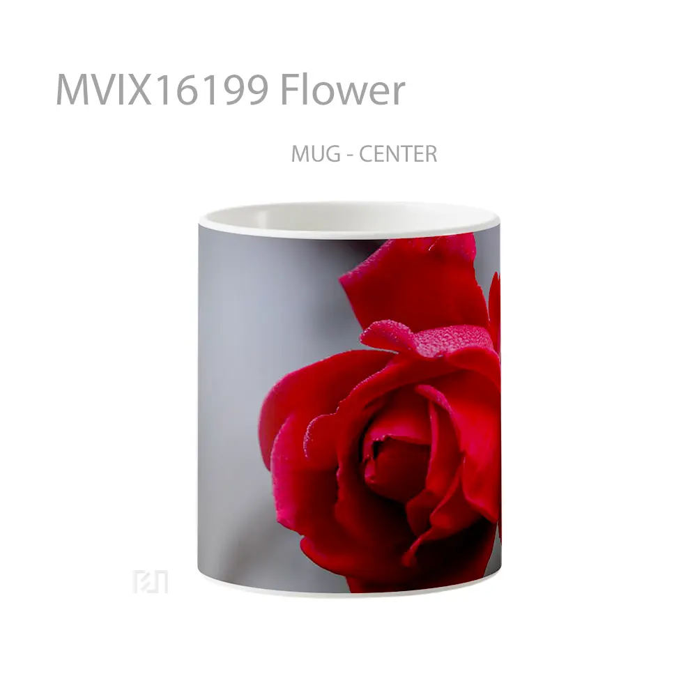 Mug Flower Full Wrap Lanscape