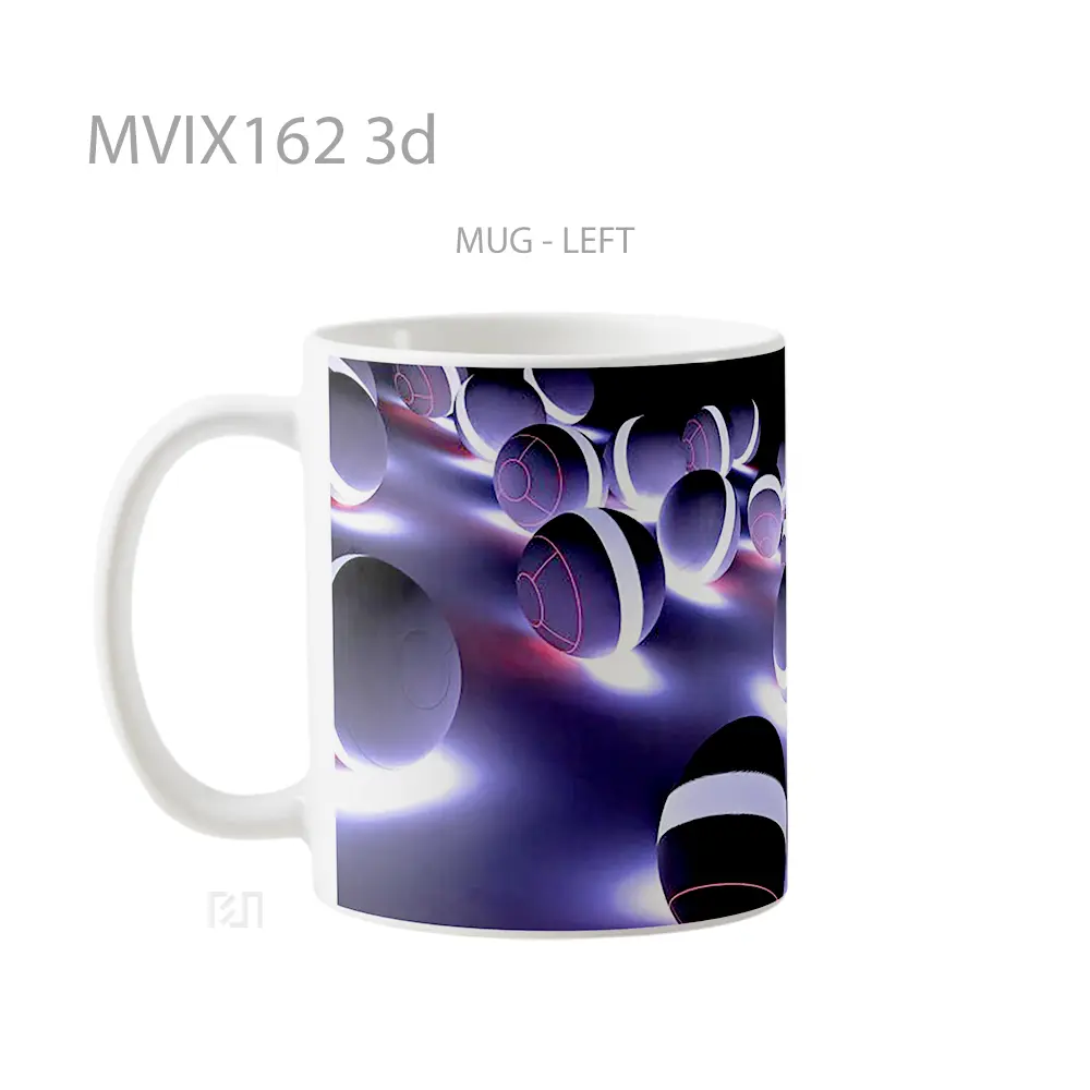 Mug 3D Full Wrap Lanscape - All-side / Desain
