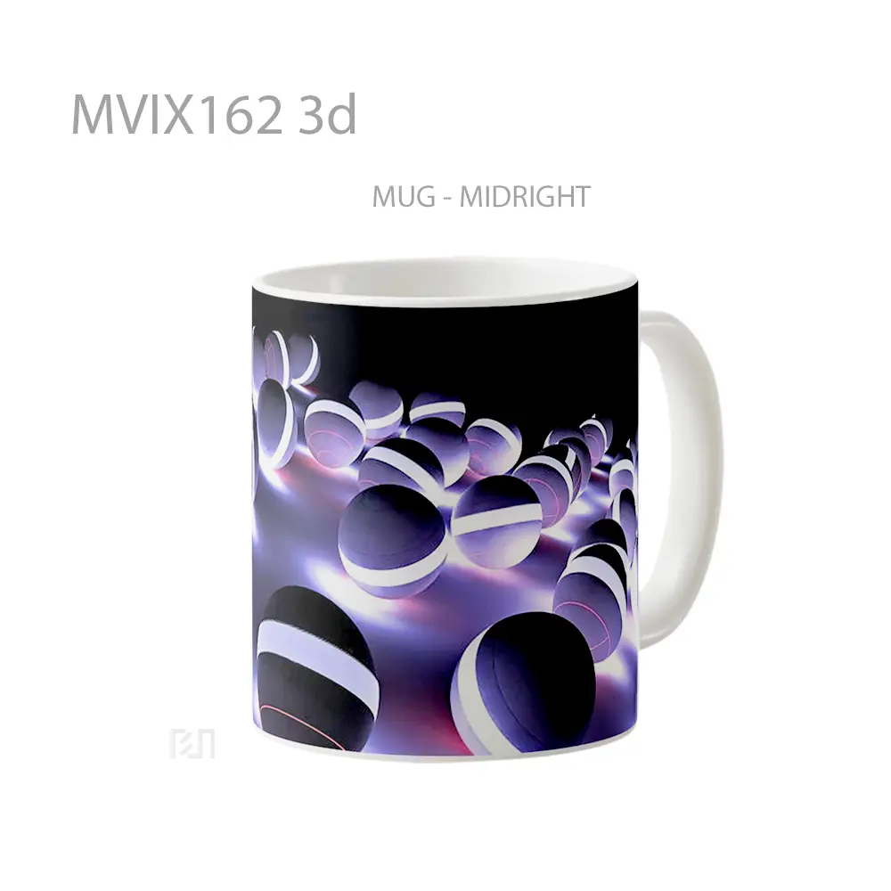 Mug 3D Full Wrap Lanscape - All-side / Desain